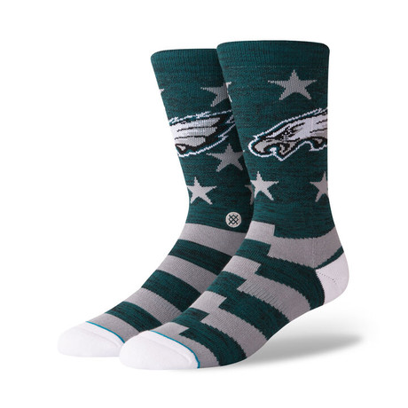 Eagles Banner Socks // Gray (M)
