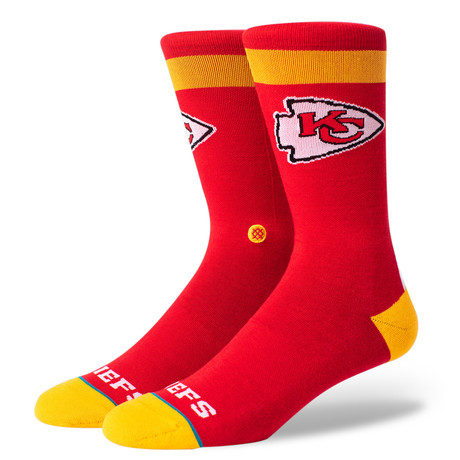 Chiefs Kingdom Socks // Red (L)