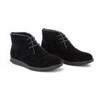 Brandon Suede Lace-Up Boot // Black (US: 9.5)