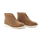 Brandon Suede Lace-Up Boot // Beige (US: 10)