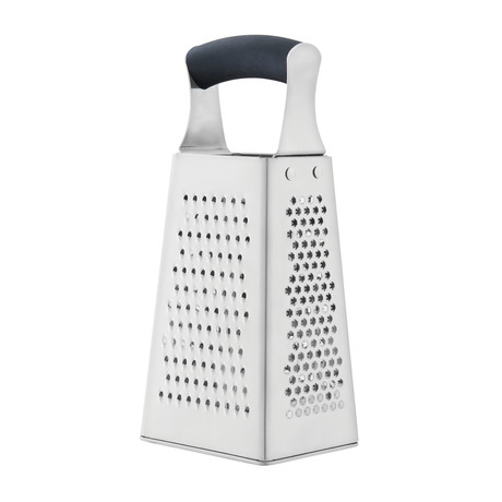 Essentials 9" Stainless Steel 4-Sided Grater
