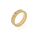 Bulgari Bulgari 18k Yellow Gold Diamond Ring // Ring Size: 6.25