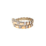 Bulgari Serpenti 18k Rose Gold Diamond Bangle Bracelet