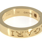 Bulgari Bulgari 18k Yellow Gold Diamond Ring // Ring Size: 6.25
