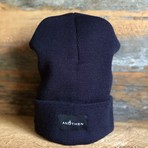 Applique Beanie // Navy