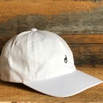 Insignia Flexfit Dad Cap // White