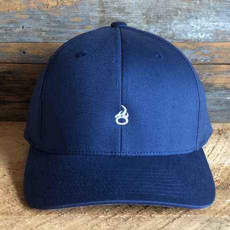 Insignia Mid Profile Flexfit Cap // Navy