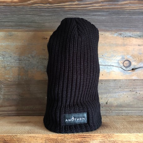 Chunky Knit Beanie // Black
