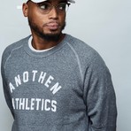 Athletics Crewneck Fleece // Heather Gray (M)