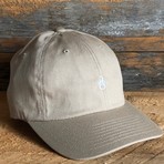 Insignia Mid Profile Flexfit Cap // Khaki