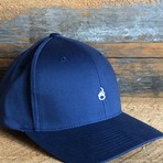 Insignia Mid Profile Flexfit Cap // Navy