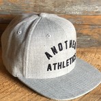 Athletics Hi Crown Cap // Heather Gray + Gray Bill