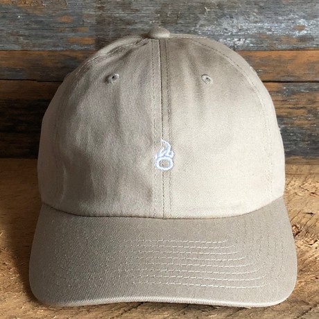 Insignia Mid Profile Flexfit Cap // Khaki