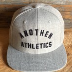 Athletics Hi Crown Cap // Heather Gray + Gray Bill