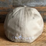 Insignia Mid Profile Flexfit Cap // Khaki