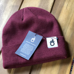 Classic Beanie // Crimson Red