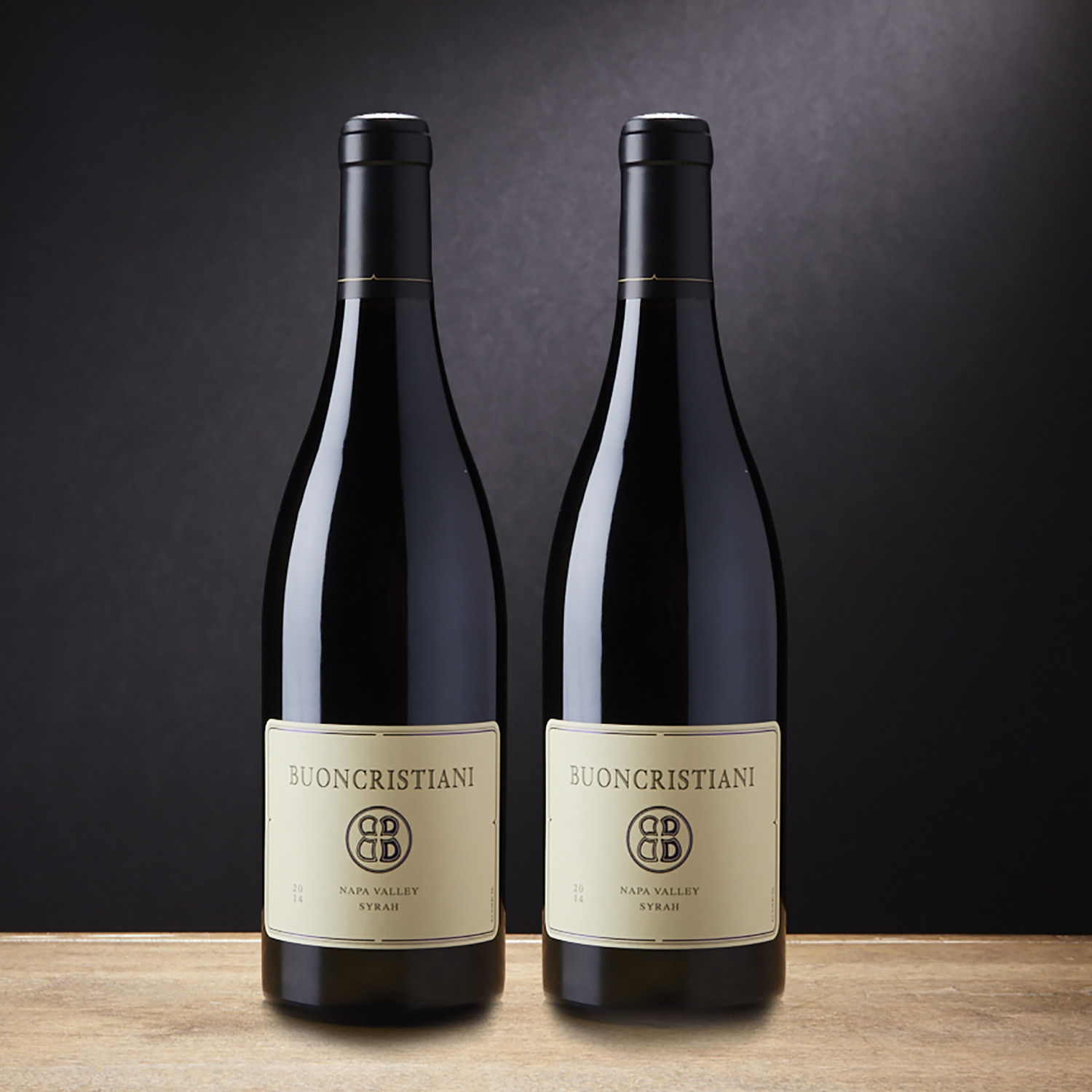 Buoncristiani Napa Valley Syrah // Set of 2 - Buoncristiani Family ...