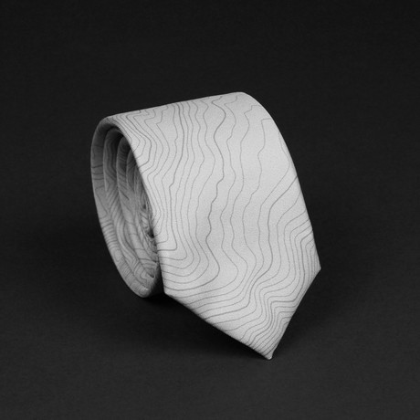 Glacier National Park Topo Tie // Husky