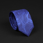 Zion National Park Topo Tie // Navy