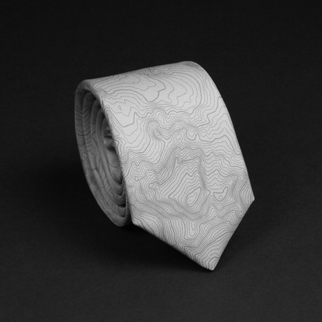 Grand Teton National Park Topo Tie // Husky