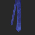 Olympic National Park Topo Tie // Navy