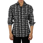 Eric Long-Sleeve Shirt // Black (3XL)
