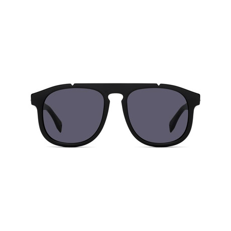 Fendi // Men's Sunglasses // Black + Gray Blue