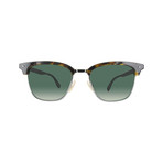 Fendi // Men's Tortoiseshell Sunglasses // Dark Havana + Green