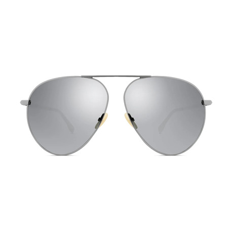 Fendi // Men's Sunglasses // Ruthenium + Black