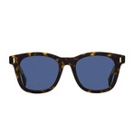 Fendi // Men's Sunglasses // Dark Havana + Blue