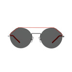 Fendi // Men's Sunglasses // Palladium + Gray Blue