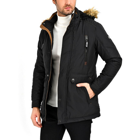 Griffin Coat // Black (XS)