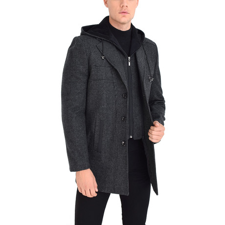 Henderson Coat // Smoke (XS)