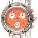 Hermes Ladies Clipper Chronograph Quartz // CL2.316.830/3841 // Store Display