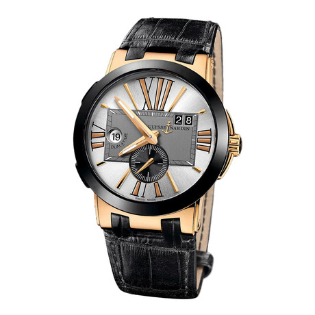 Ulysse Nardin Executive Dual Time Automatic // 246-00-3-5/421 // New