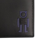 Salvatore Ferragamo // Robot' Gancio Bi-Fold Wallet // Black