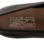 Salvatore Ferragamo // Tweed Leather 'Gancini' Dress Shoes // Black (US: 5)