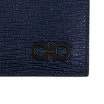 Revival' Gancini Sliding Card Wallet // Navy Blue