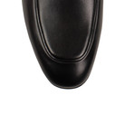 Salvatore Ferragamo // Tweed Leather 'Gancini' Dress Shoes // Black (US: 7)