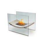 Anywhere Fireplace Broadway // Indoor Floor Standing Fireplace + 6-Pack SmartFuel