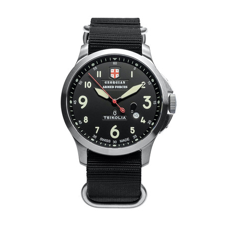 Tsikolia Georgian Armed Forces Quartz // GAF44-3-BL