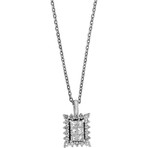 Giantti 18k White Gold Diamond Necklace I