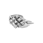 Stephen Webster Super stud Sterling Silver Pinky Ring // Ring Size: 3