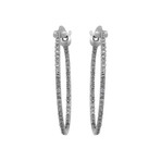 Giantti 18k White Gold Diamond Earrings