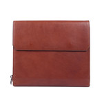 Leather Portfolio Holder // Brown