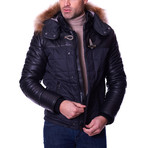 Sky Leather Jacket // Black (Euro: 46)