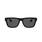 Men's Logo Square Sunglasses // Black I