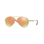 Men's Classic Pilot Sunglasses // Gold