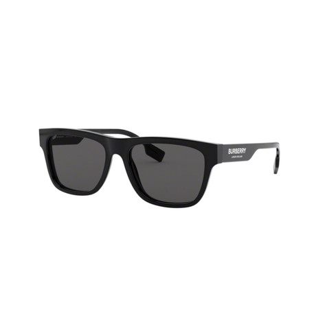Men's Logo Square Sunglasses // Black I