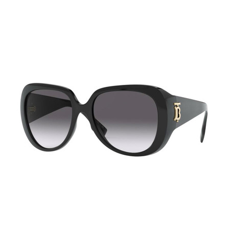 Women's Logo Oversized Square Sunglasses // Black